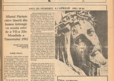 Numărul 6 pe 1992
